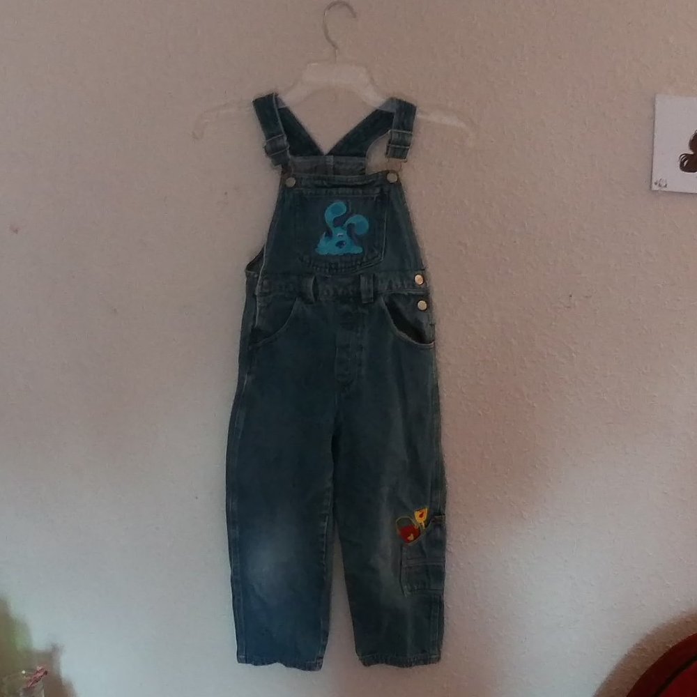 Vintage Blue's Clues Overalls